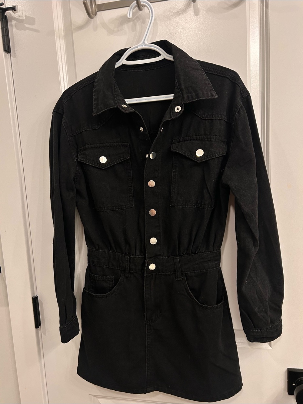 Women's Black Denim dress